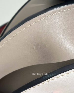 Loewe White Multicolor Leather Small Gate Bag