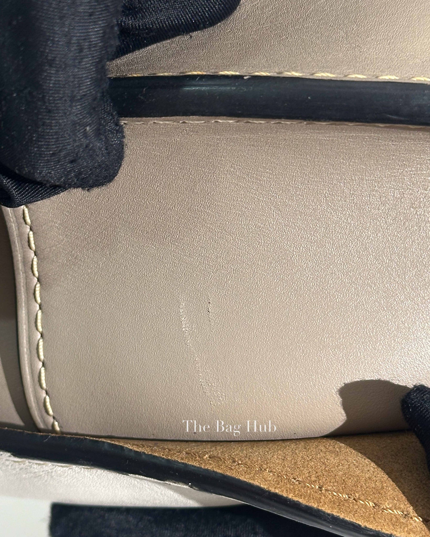 Loewe White Multicolor Leather Small Gate Bag