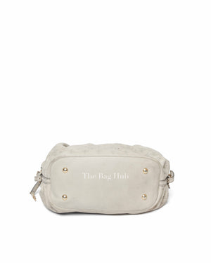 Louis Vuitton Beige Monogram Leather Mahina Shoulder Bag