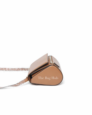 Givenchy Beige Calf Leather Mini Pandora Box Bag