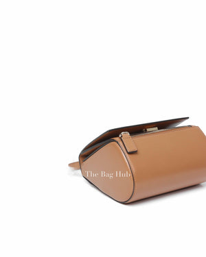 Givenchy Beige Calf Leather Mini Pandora Box Bag