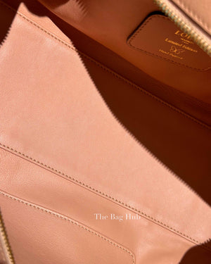 Loewe Peach Leather Amazona Butterfly Print Limited Edition Bag