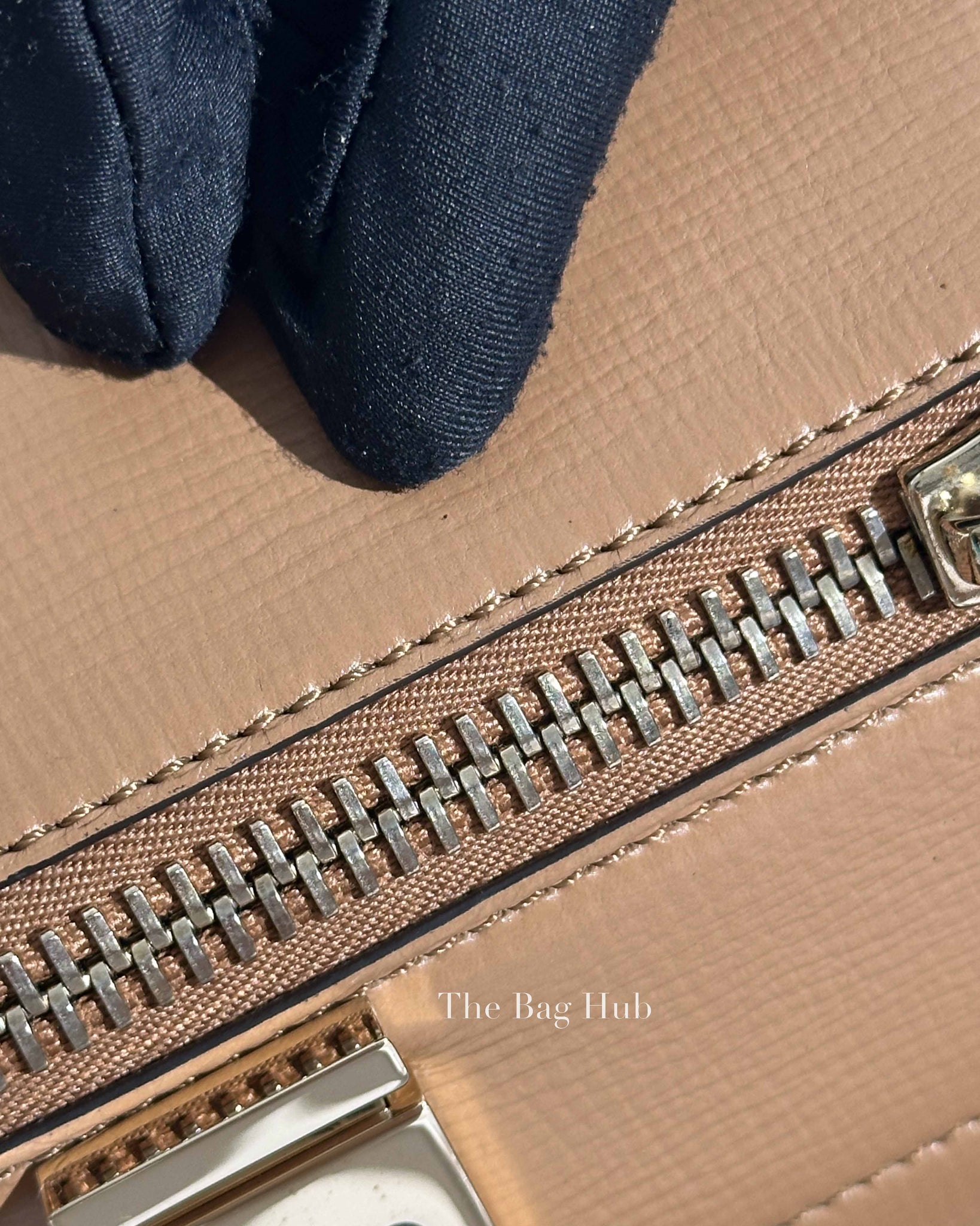 Givenchy Beige Calf Leather Mini Pandora Box Bag