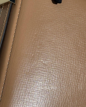 Givenchy Beige Calf Leather Mini Pandora Box Bag