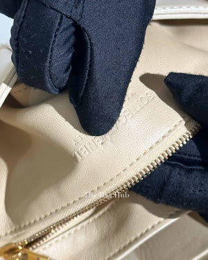 Gucci x Adidas Brown/Beige Monogram Coated Canvas/Leather Small Ophidia Round Bag