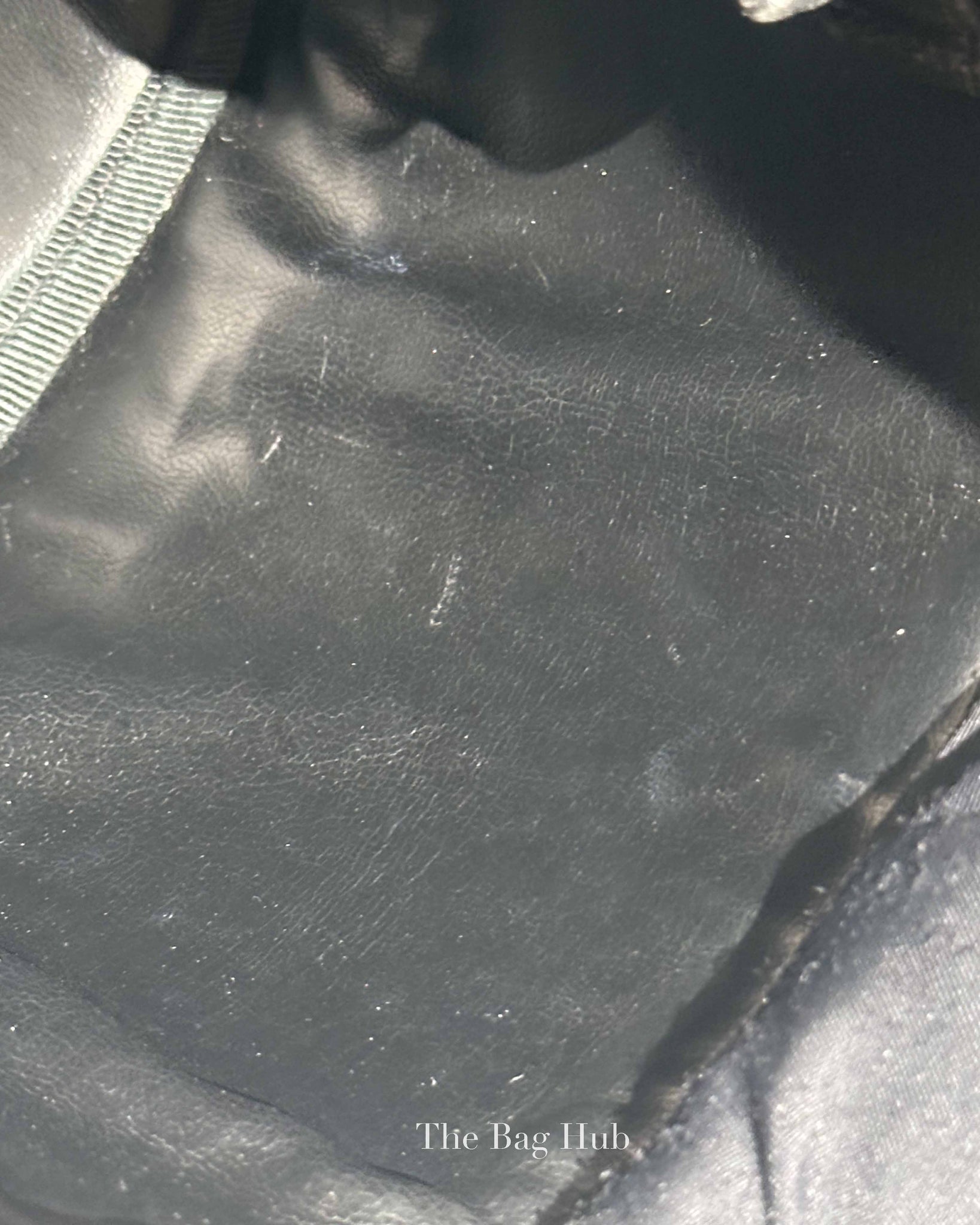 Chanel Black Leather Vanity Bag