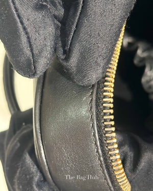 Chanel Black Leather Vanity Bag