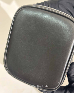 Chanel Black Leather Vanity Bag