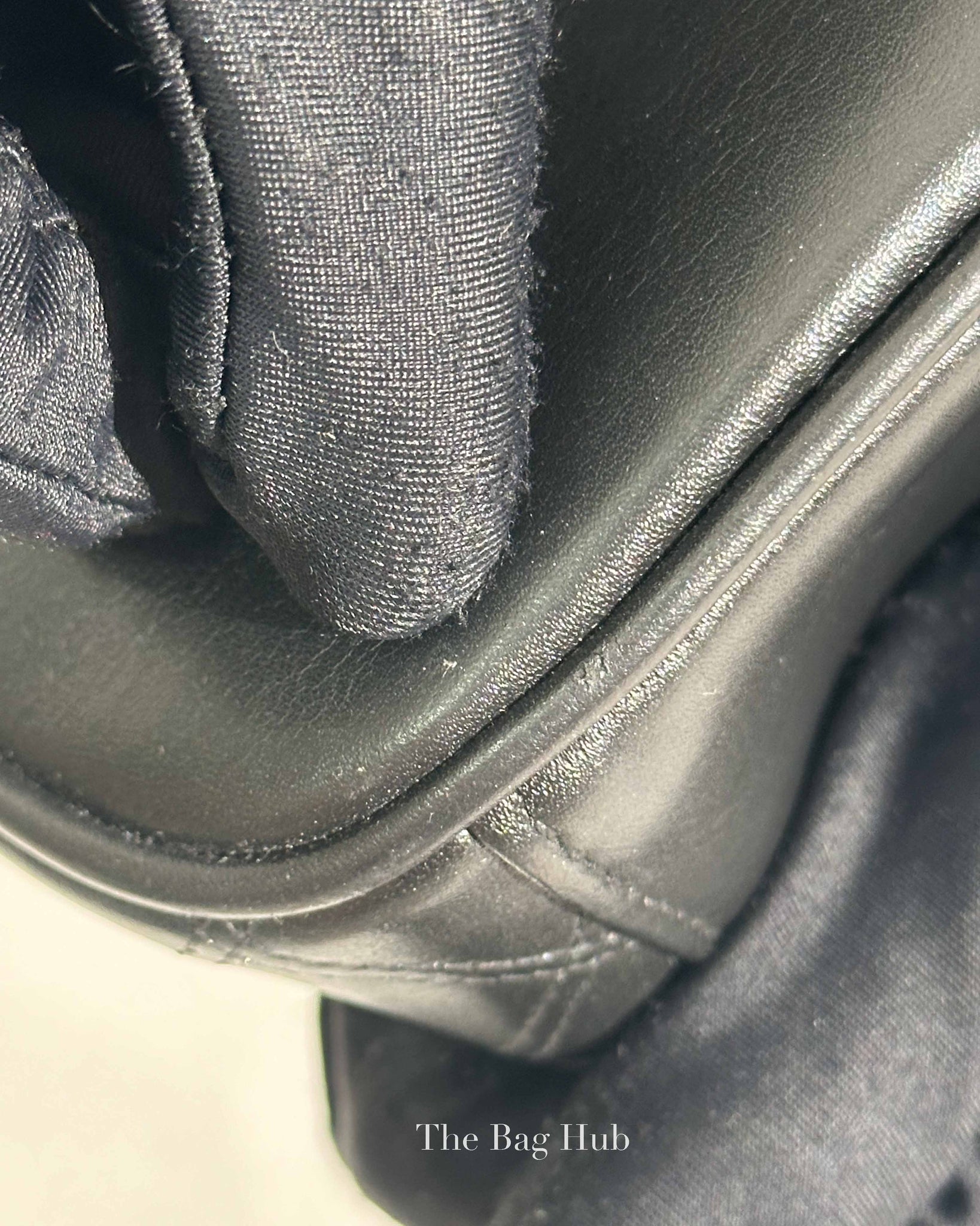 Chanel Black Leather Vanity Bag