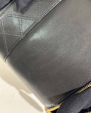 Chanel Black Leather Vanity Bag