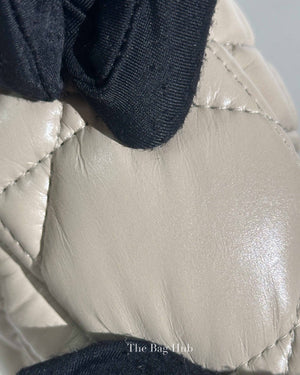 Christian Dior Beige Lambskin Cannage Medium Caro Bag