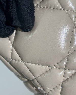 Christian Dior Beige Lambskin Cannage Medium Caro Bag