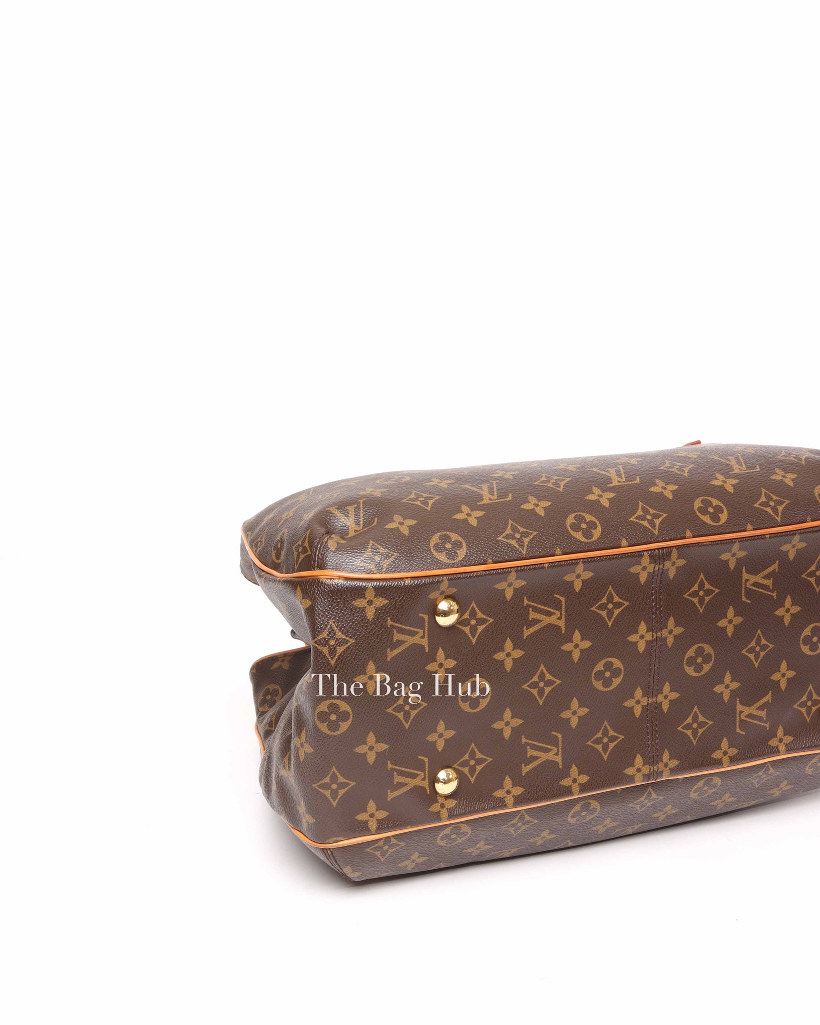 Louis Vuitton Brown Canvas Monogram Griet Satchel Bag