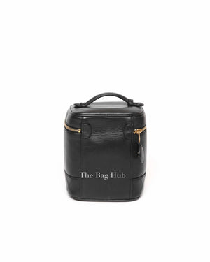 Chanel Black Leather Vanity Bag