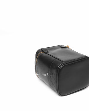 Chanel Black Leather Vanity Bag