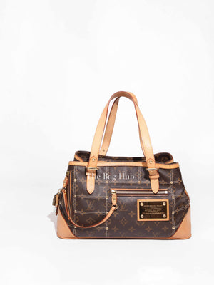 Louis Vuitton Monogram Riveting Handbag