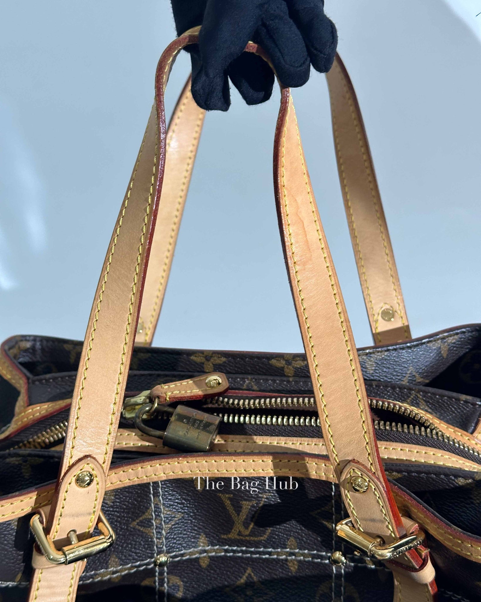 Louis Vuitton Monogram Riveting Handbag