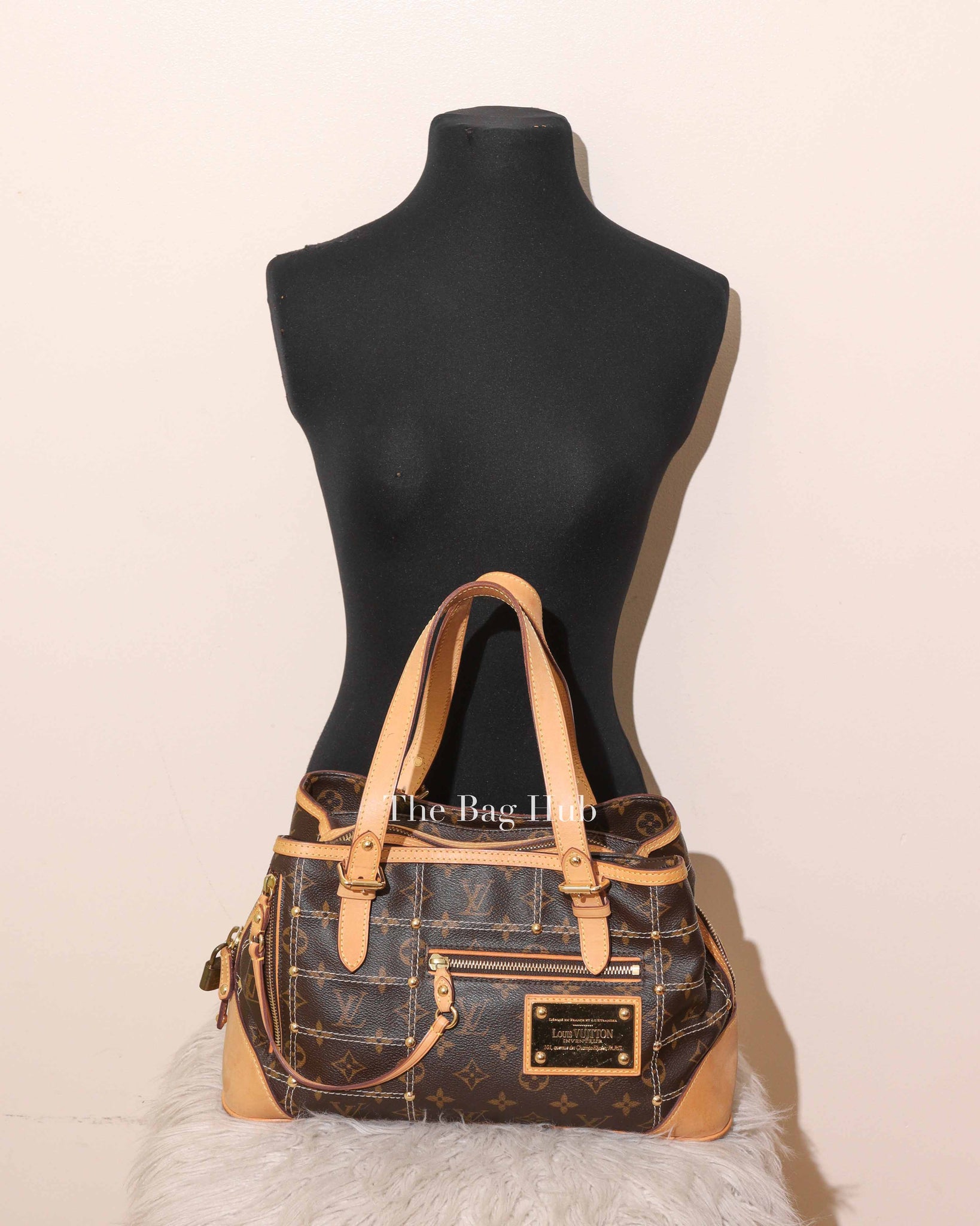Louis Vuitton Monogram Riveting Handbag