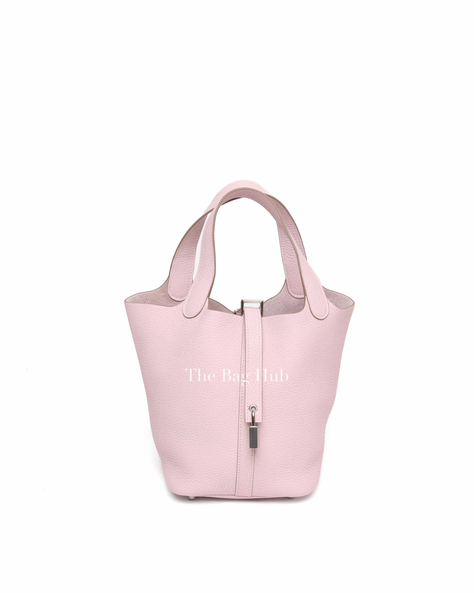Hermes Mauve Pale Clemence Picotin 18 SHW
