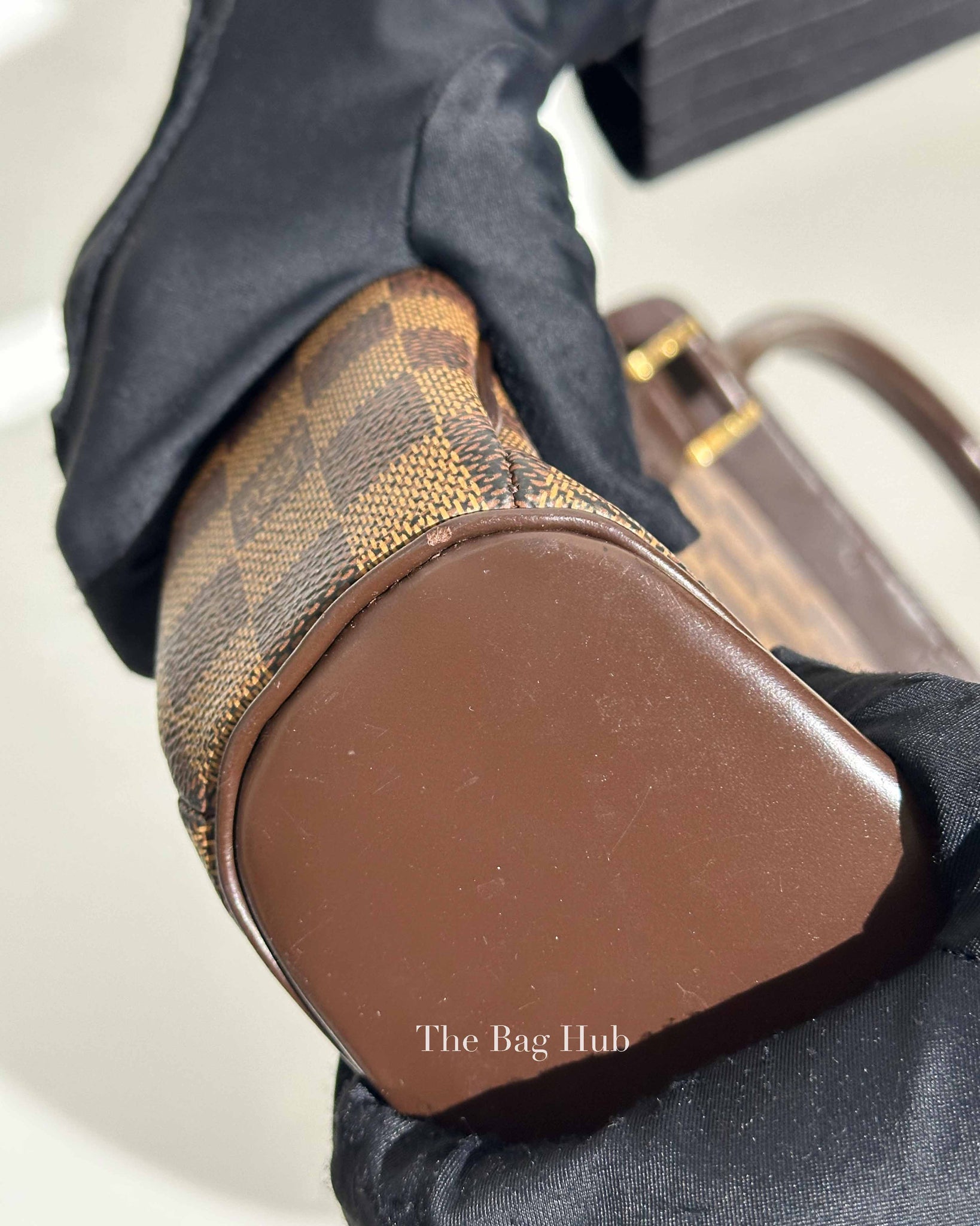 Louis Vuitton Brown Damier Ebene Sarria Seau Handbag