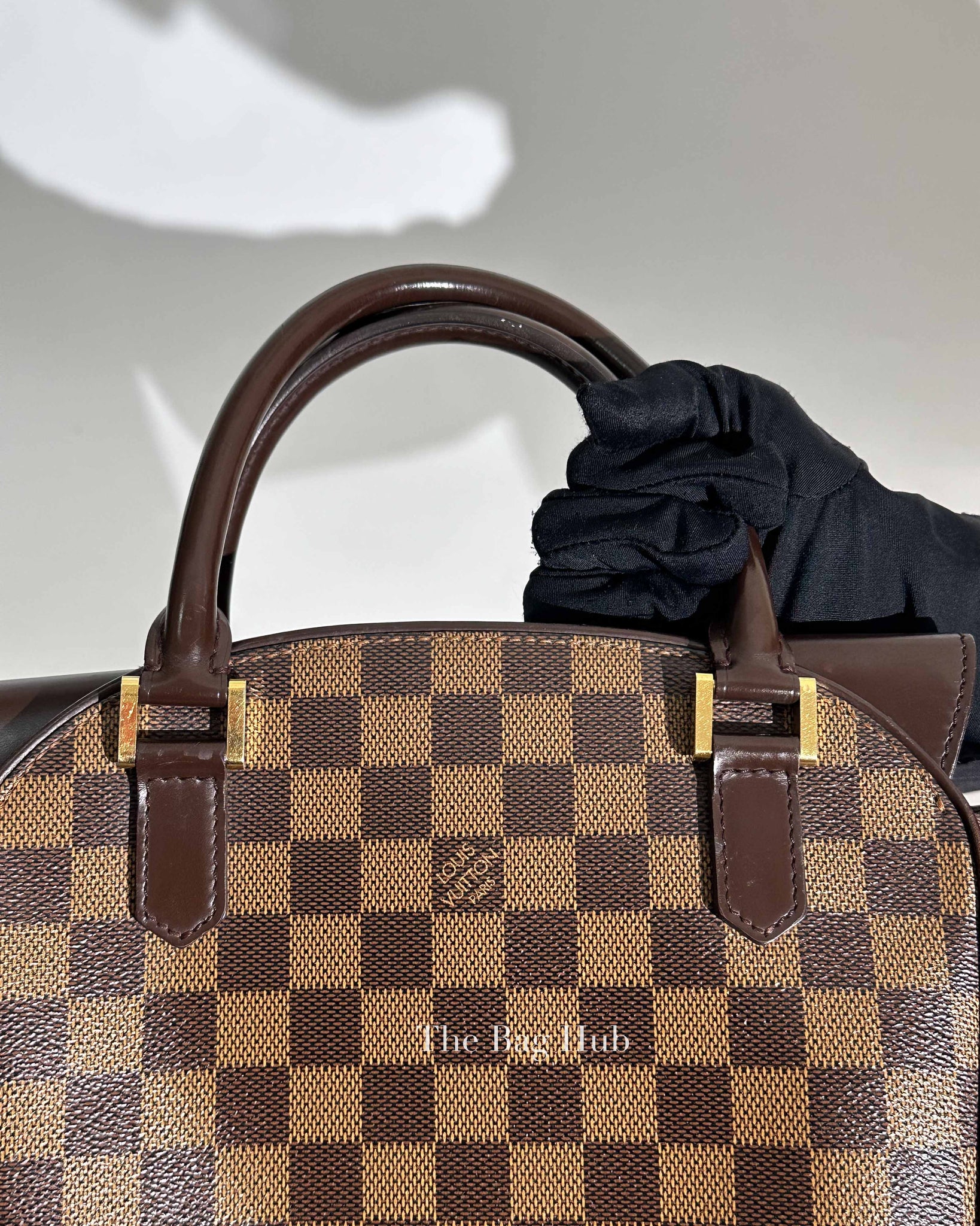 Louis Vuitton Brown Damier Ebene Sarria Seau Handbag