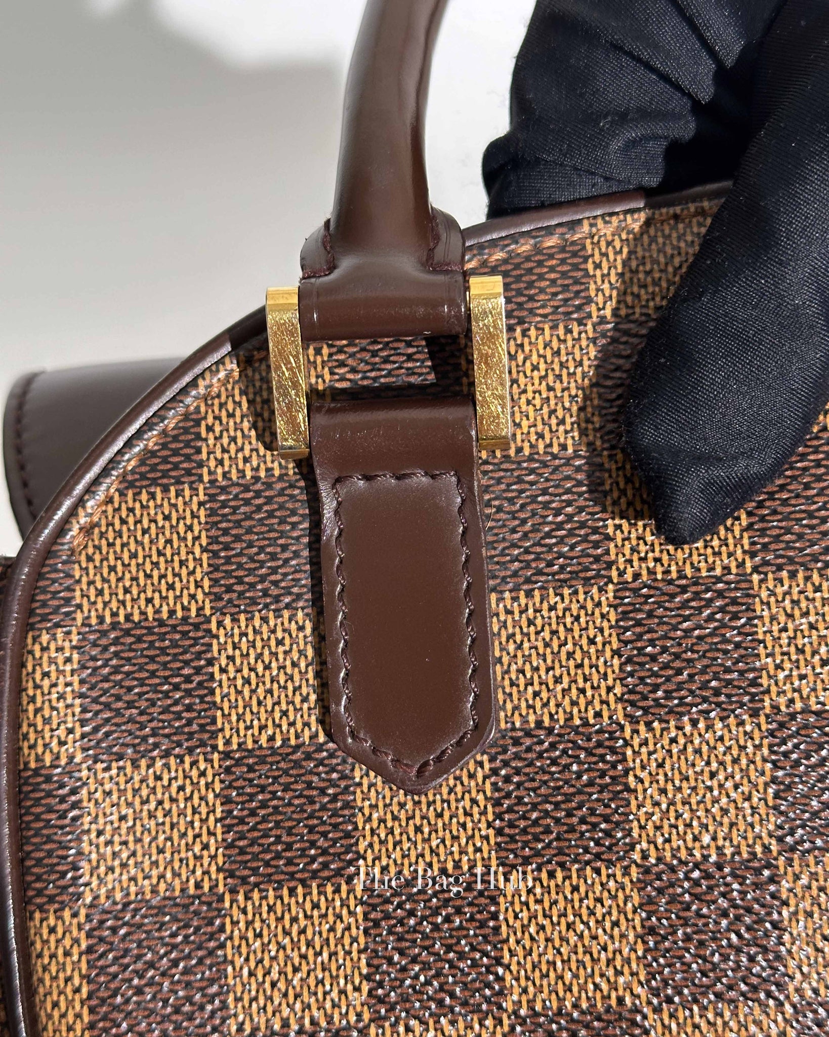 Louis Vuitton Brown Damier Ebene Sarria Seau Handbag