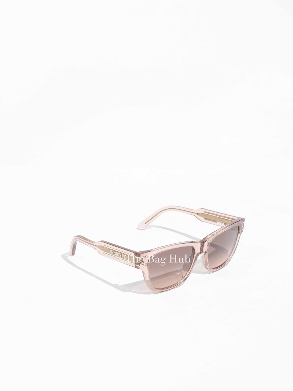 Christian Dior Clear Pink DiorSignature Sunglasses