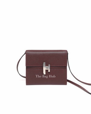 Hermes Prune Chevre Mysore Cinhetic To Go Bag SHW