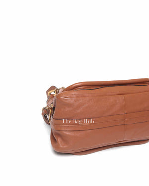 Chloe Brown Leather Medium Paraty Bag