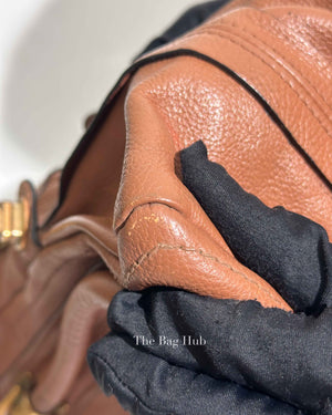Chloe Brown Leather Medium Paraty Bag