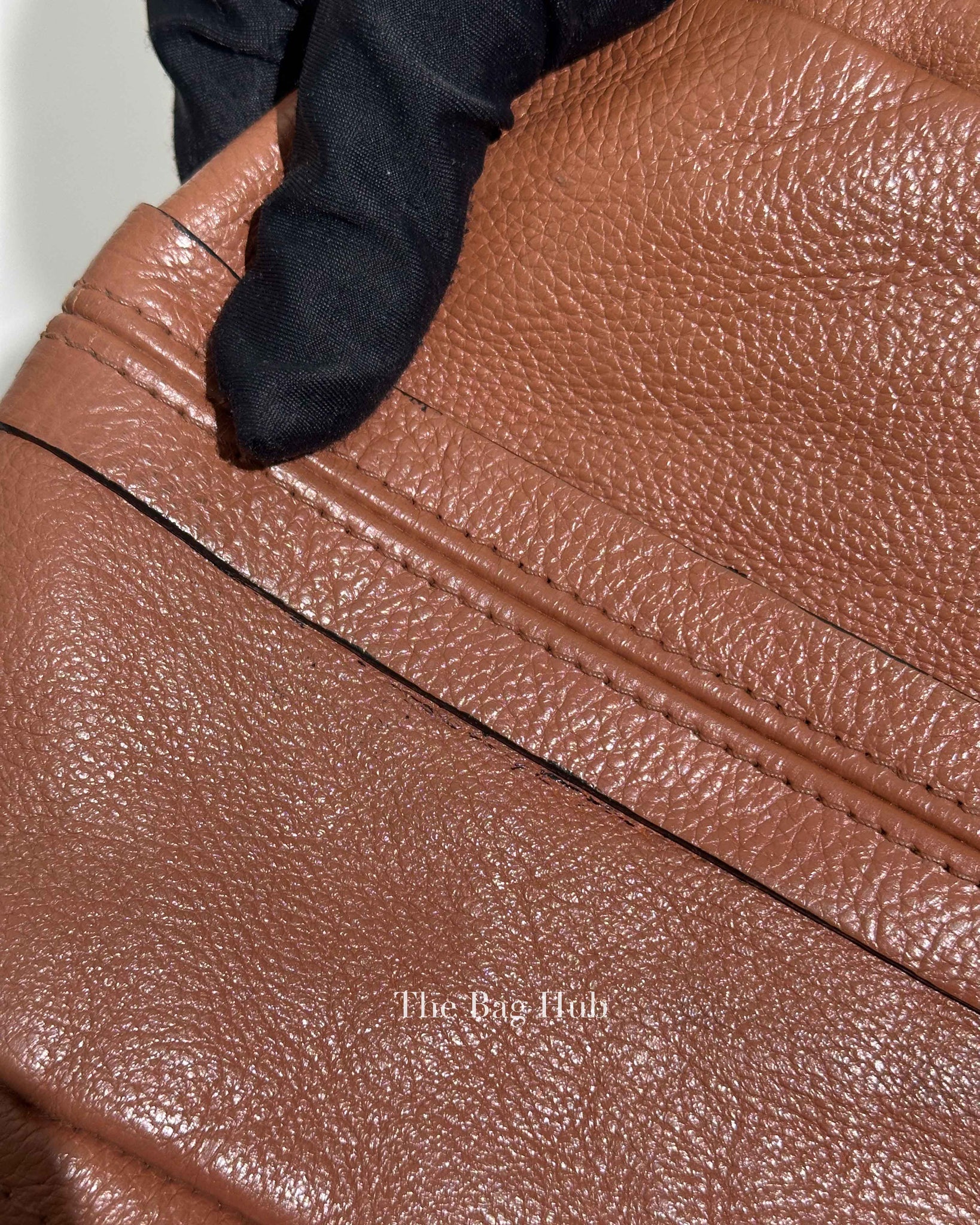 Chloe Brown Leather Medium Paraty Bag