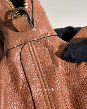 Chloe Brown Leather Medium Paraty Bag