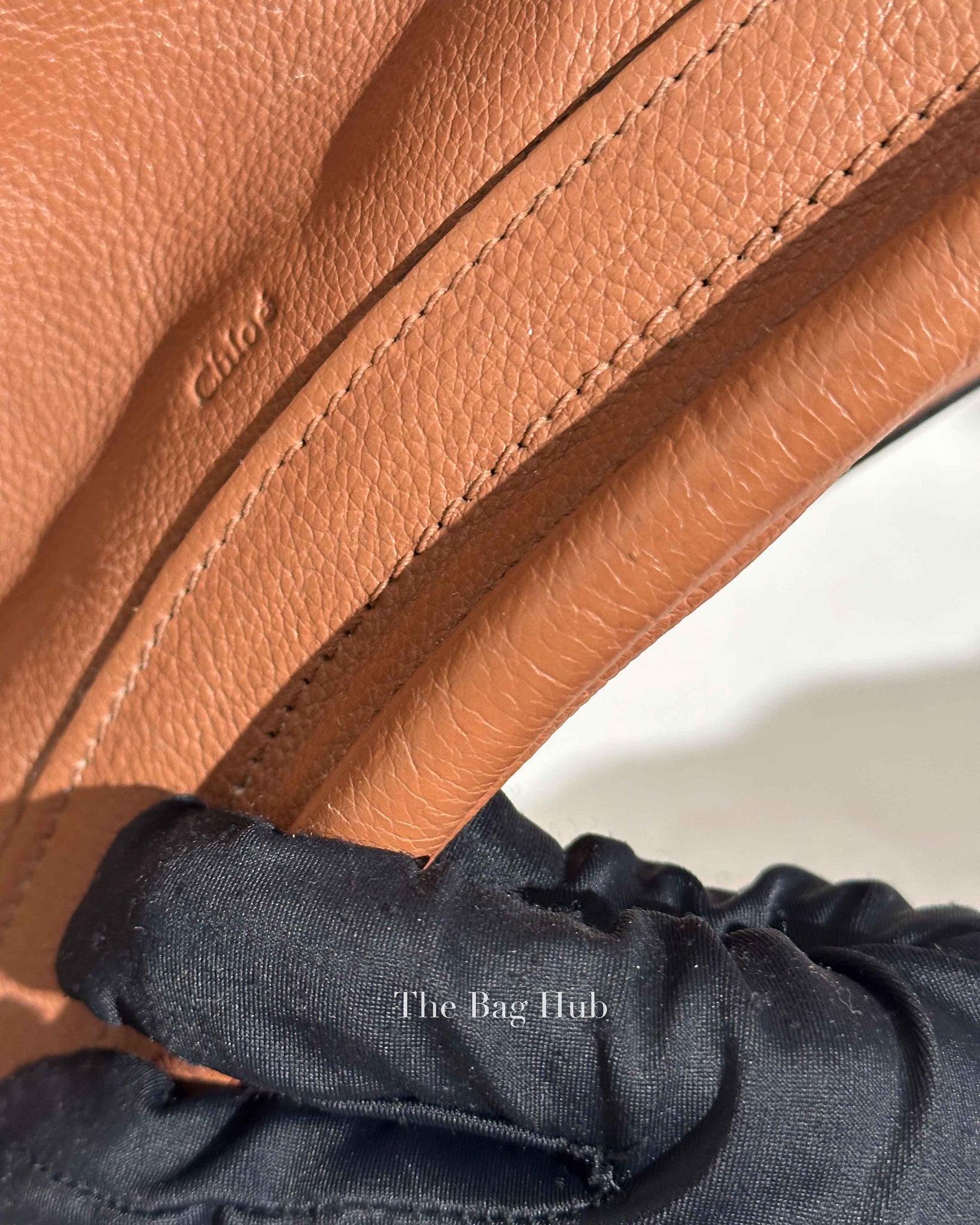 Chloe Brown Leather Medium Paraty Bag