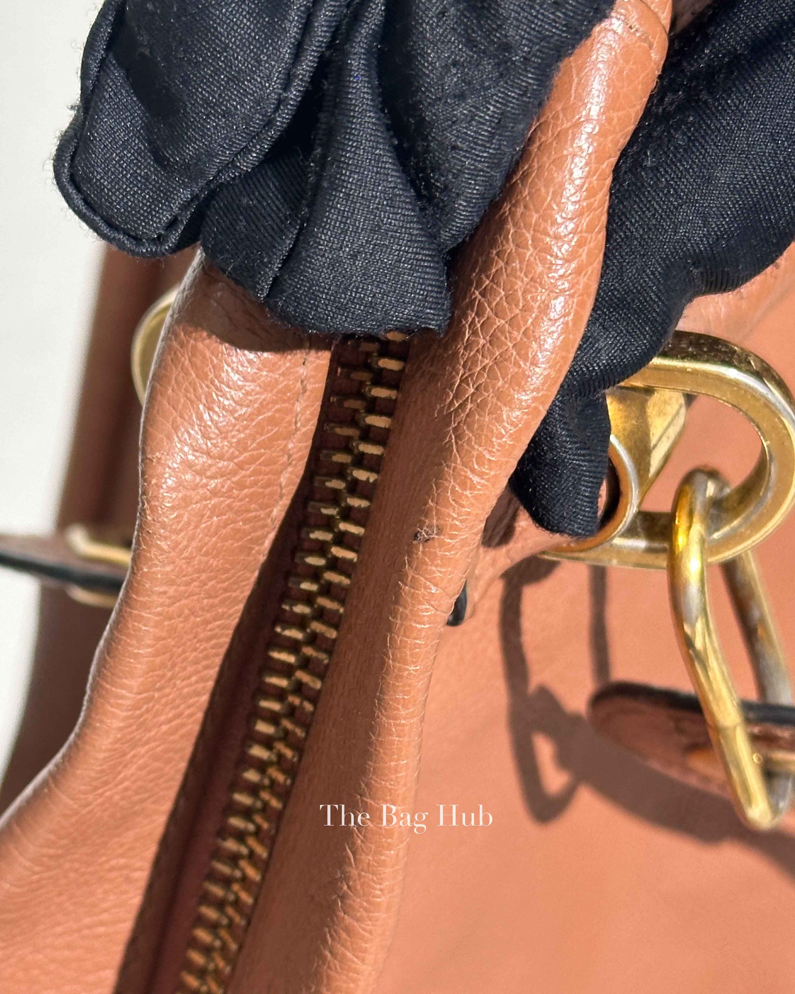 Chloe Brown Leather Medium Paraty Bag