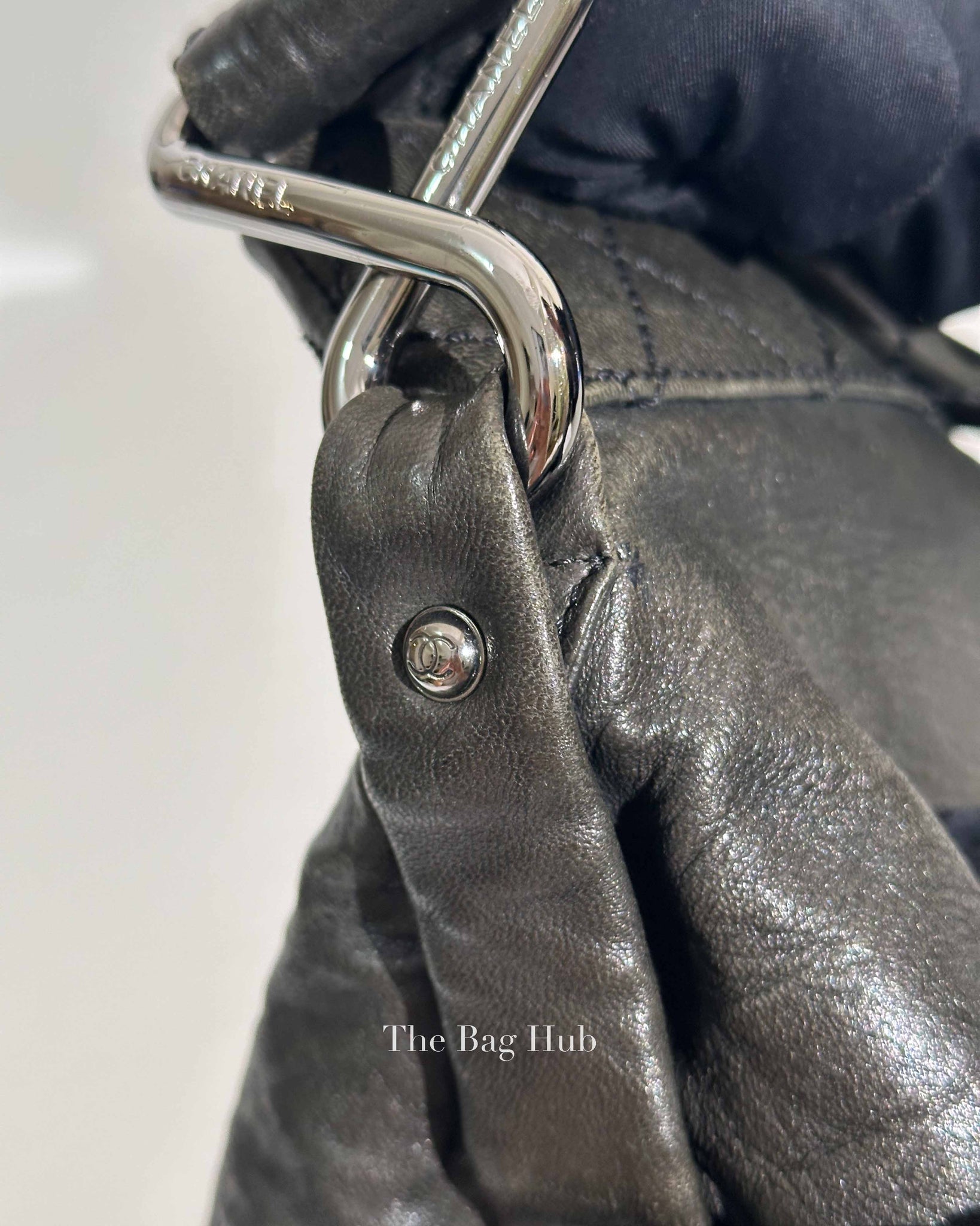 Chanel Black Leather 2.55 Shoulder Bag