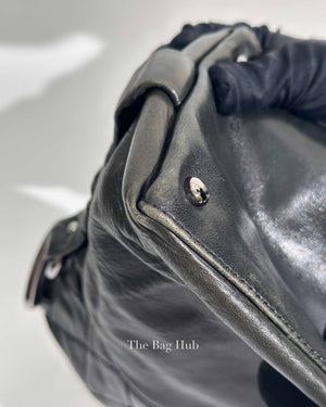 Chanel Black Leather 2.55 Shoulder Bag