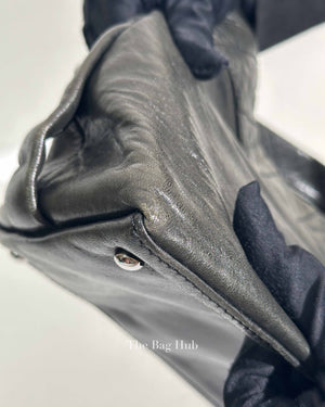 Chanel Black Leather 2.55 Shoulder Bag