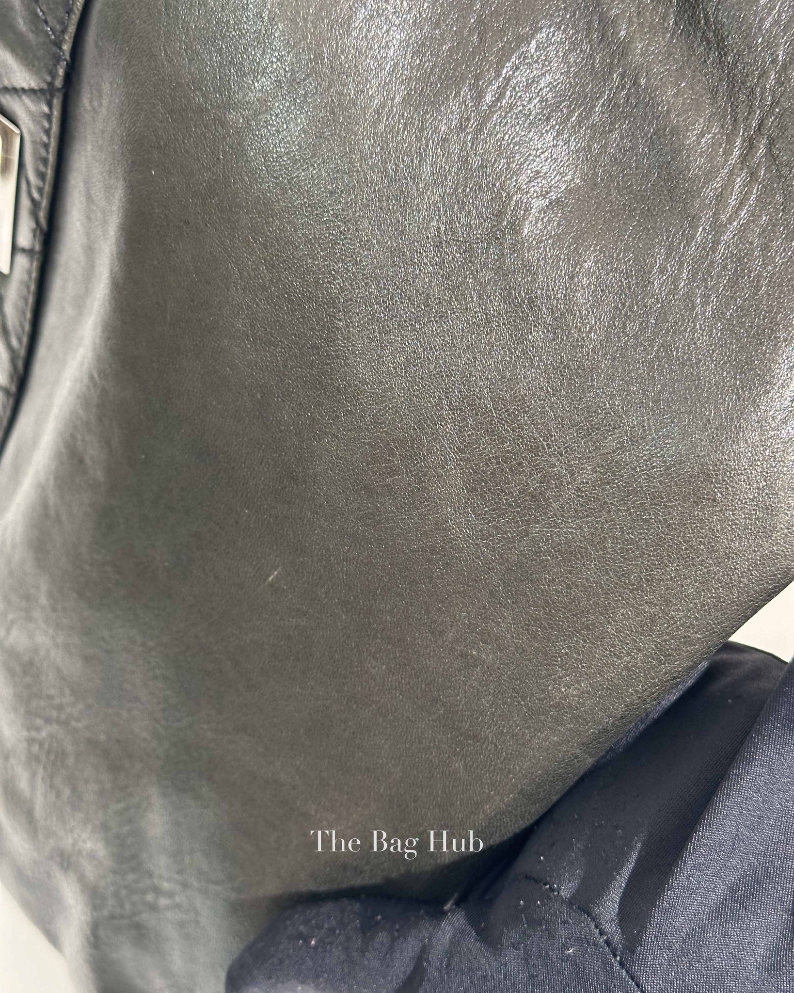 Chanel Black Leather 2.55 Shoulder Bag