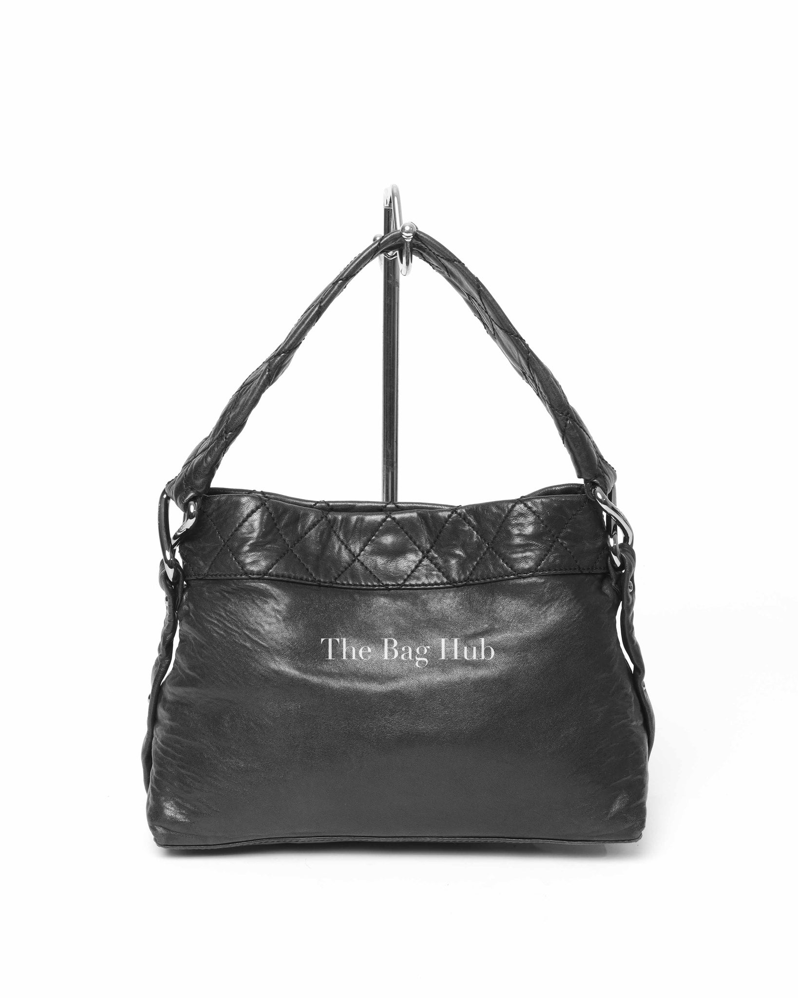 Chanel Black Leather 2.55 Shoulder Bag