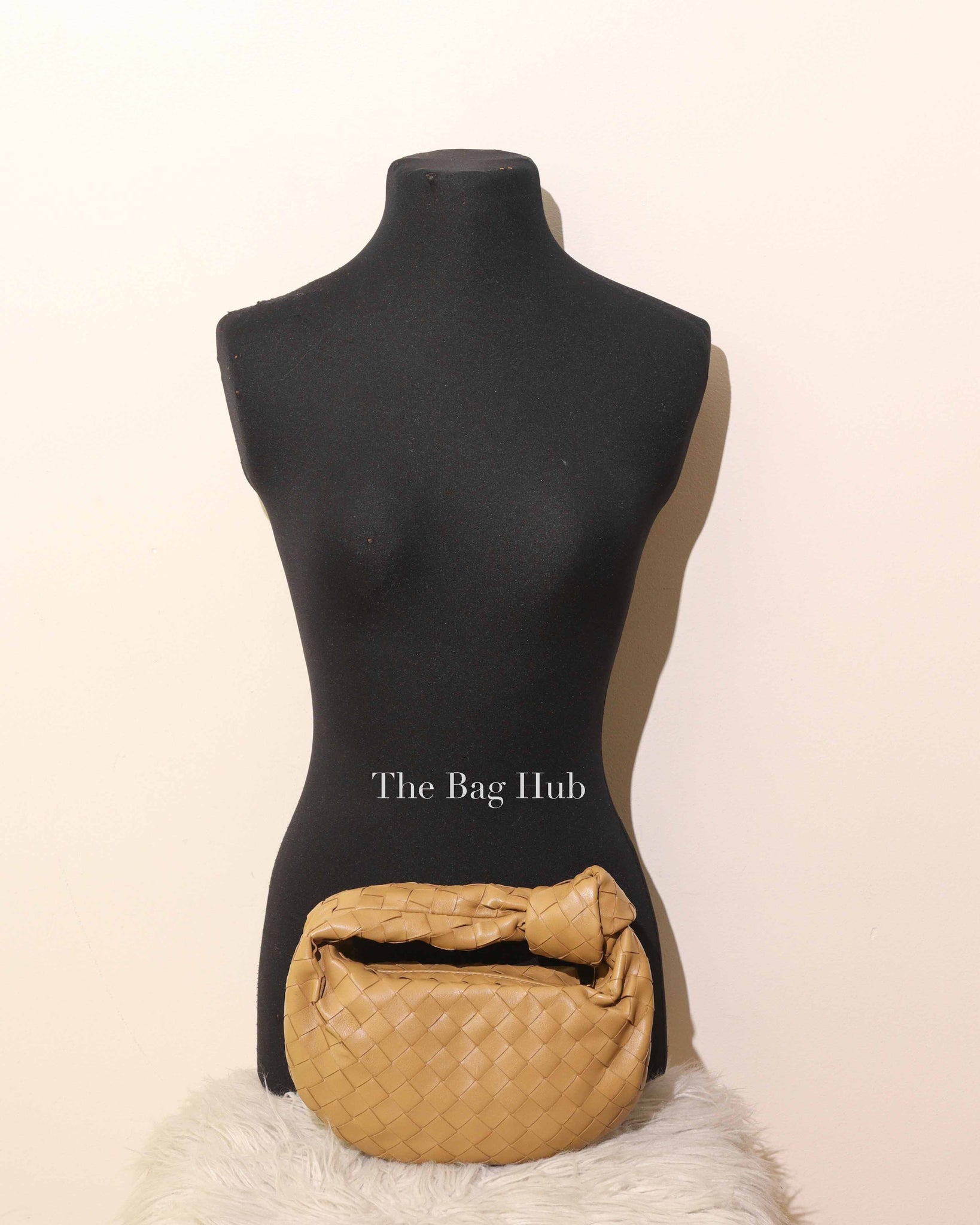 Bottega Veneta Dark Praline Intrecciato Mini Jodie Bag