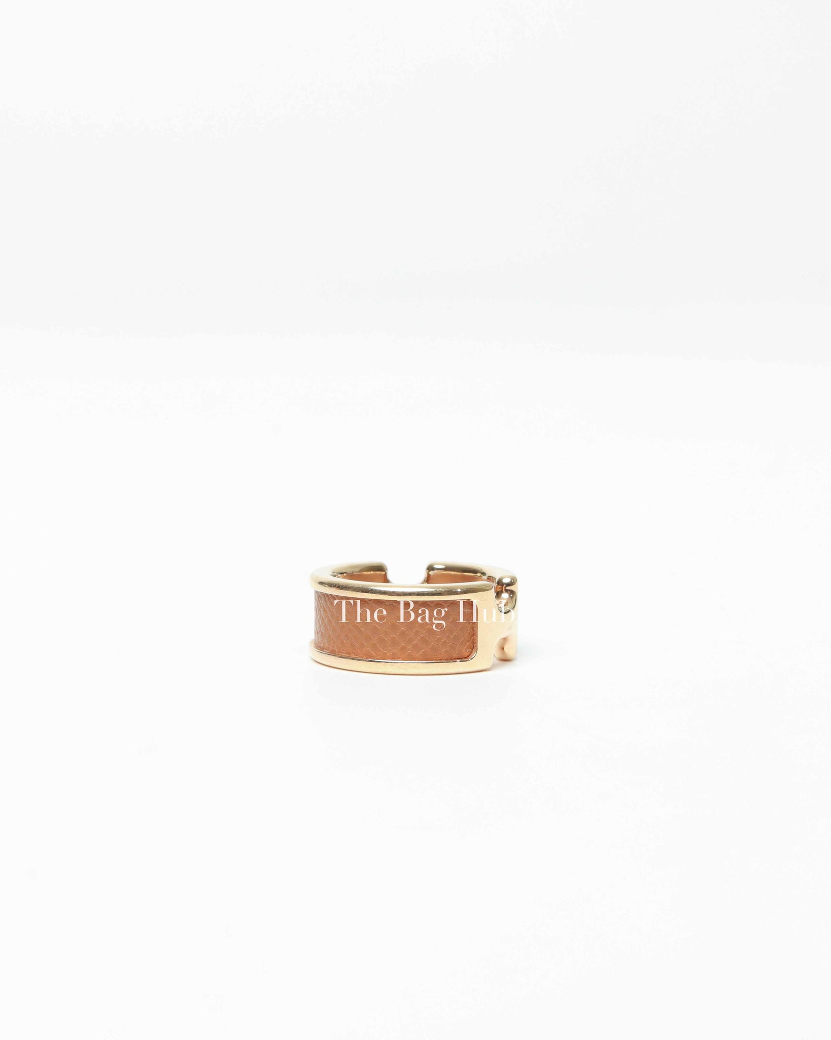 Hermes Gold Madame Calfskin Small Model Olympe Ring YGP