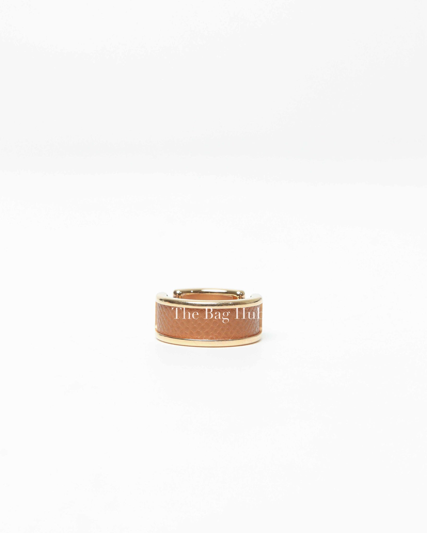 Hermes Gold Madame Calfskin Small Model Olympe Ring YGP