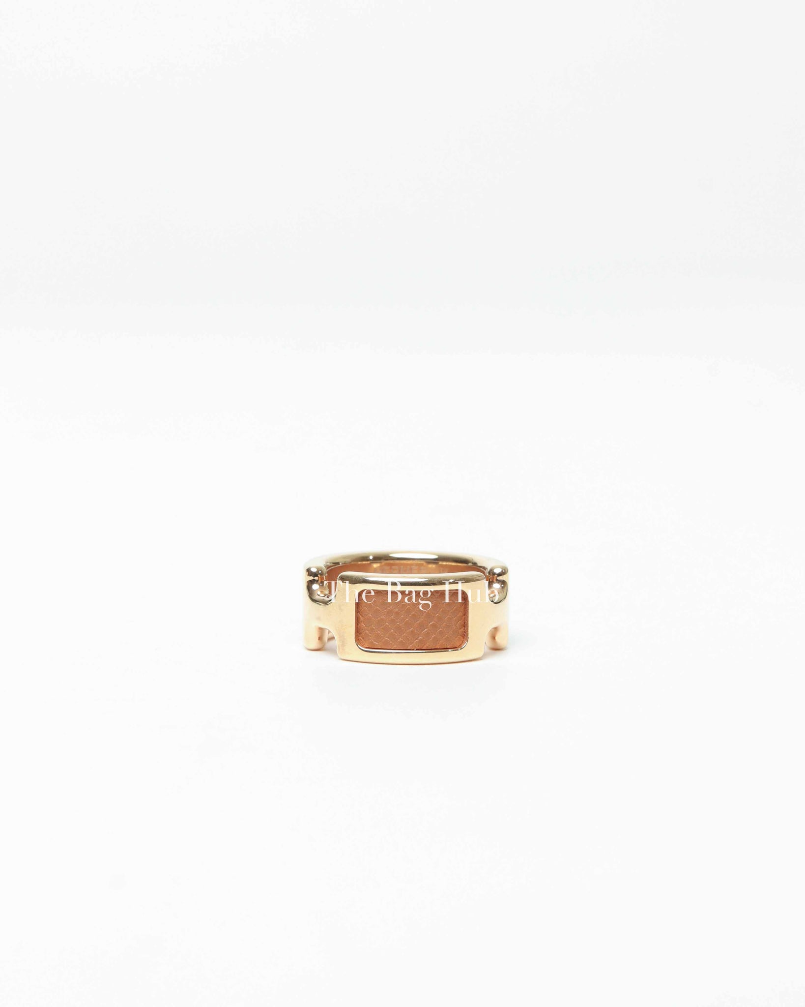 Hermes Gold Madame Calfskin Small Model Olympe Ring YGP