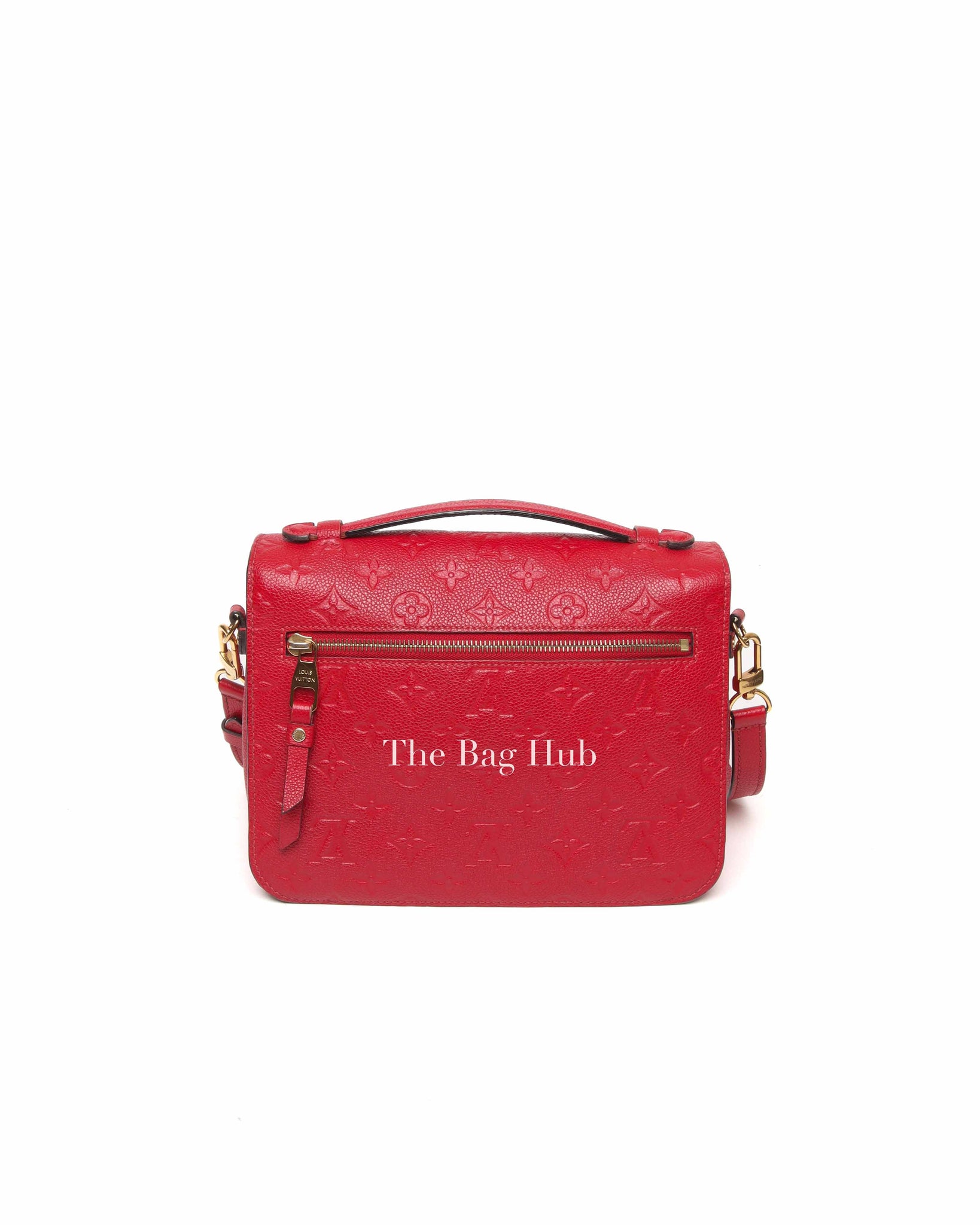 Louis Vuitton Cherry Empreinte Leather Pochette Metis Sling Bag