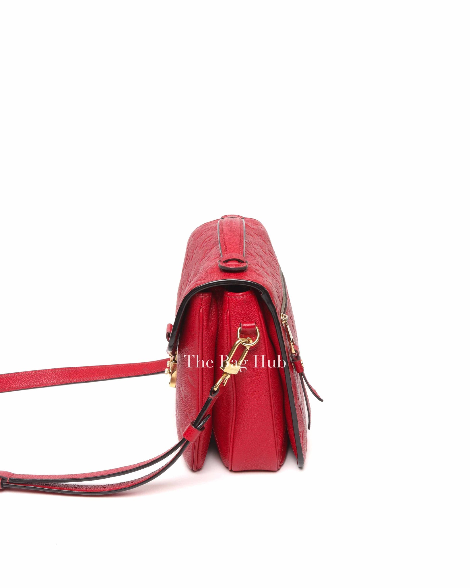 Louis Vuitton Cherry Empreinte Leather Pochette Metis Sling Bag