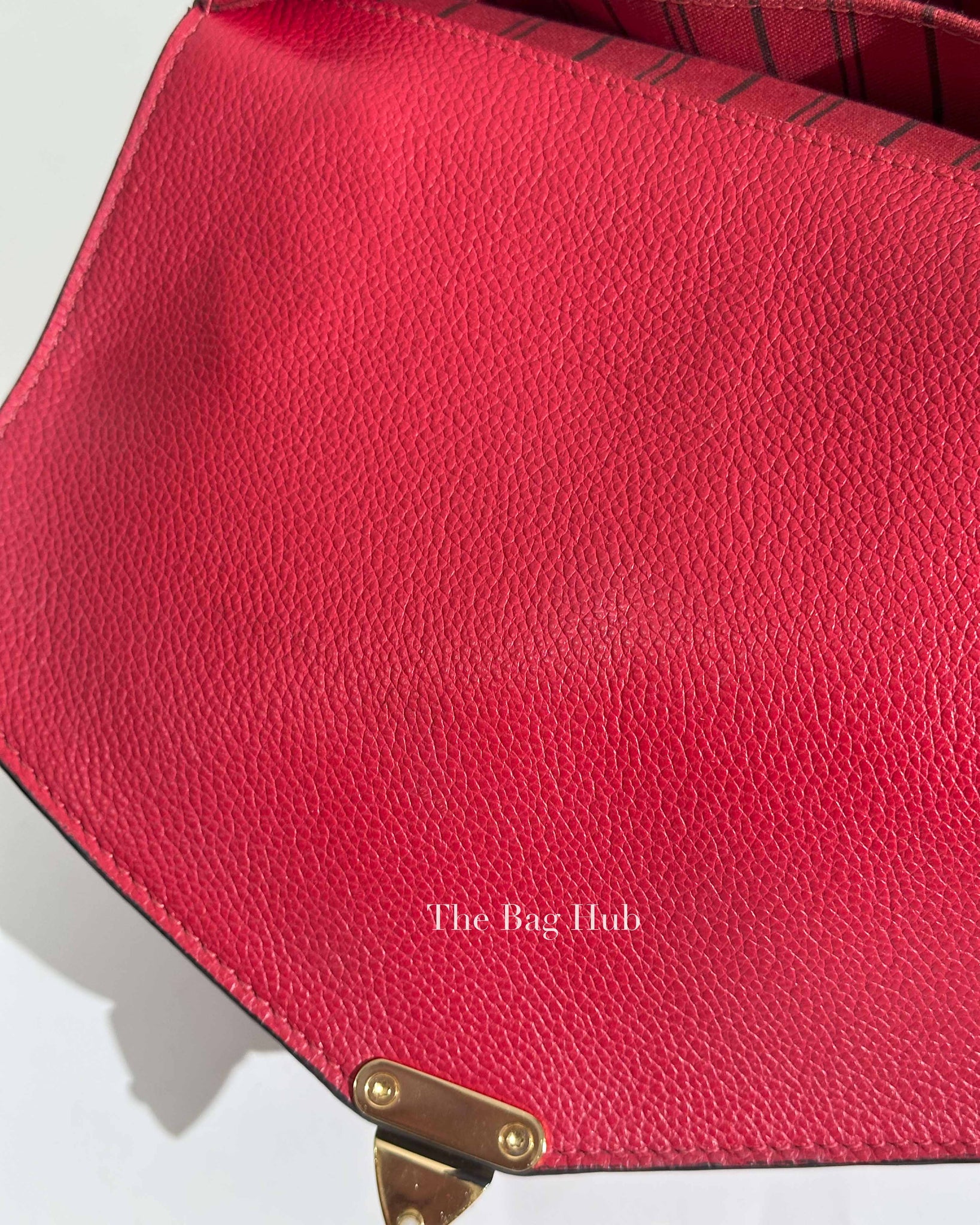 Louis Vuitton Cherry Empreinte Leather Pochette Metis Sling Bag
