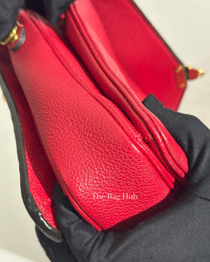Louis Vuitton Cherry Empreinte Leather Pochette Metis Sling Bag