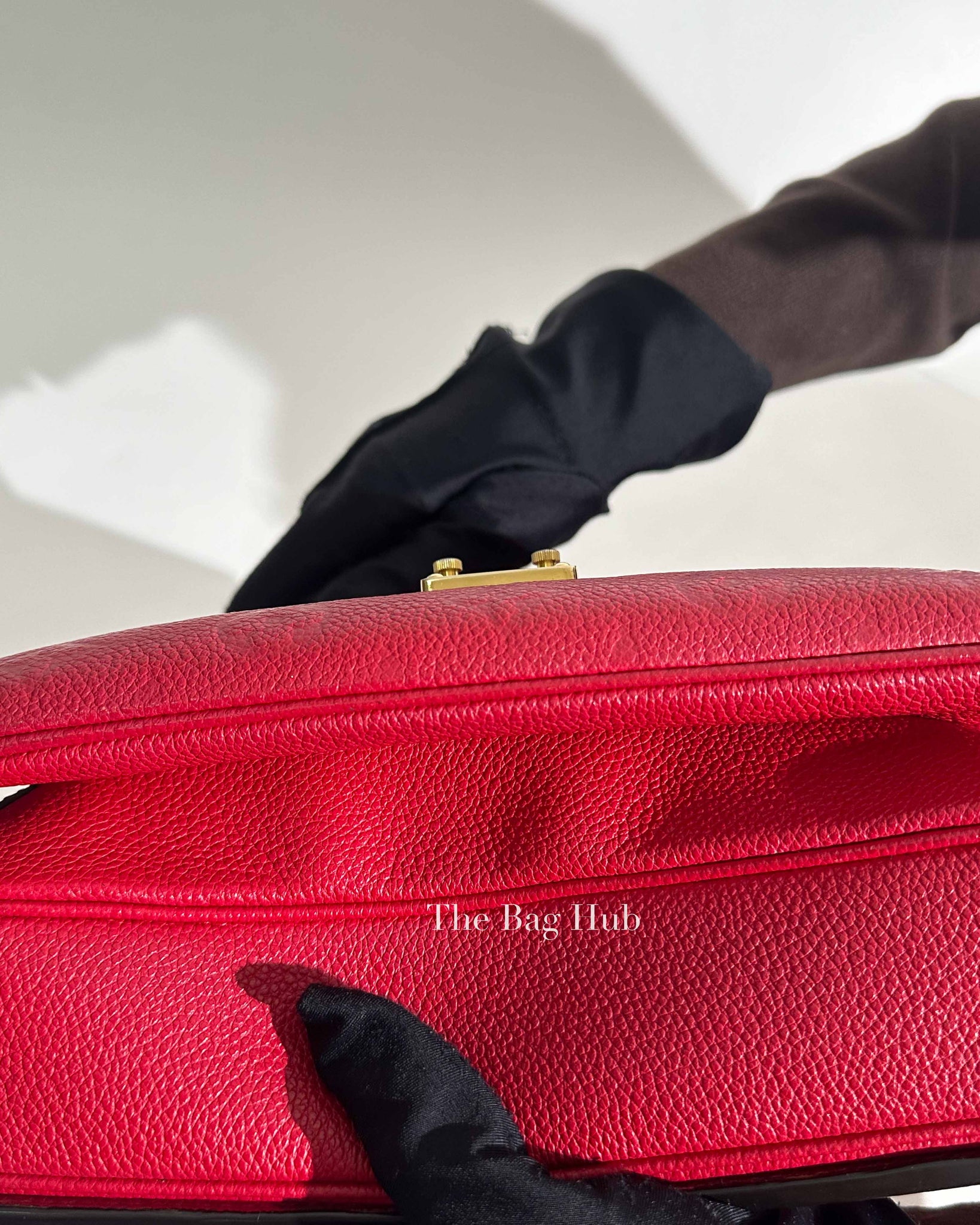 Louis Vuitton Cherry Empreinte Leather Pochette Metis Sling Bag