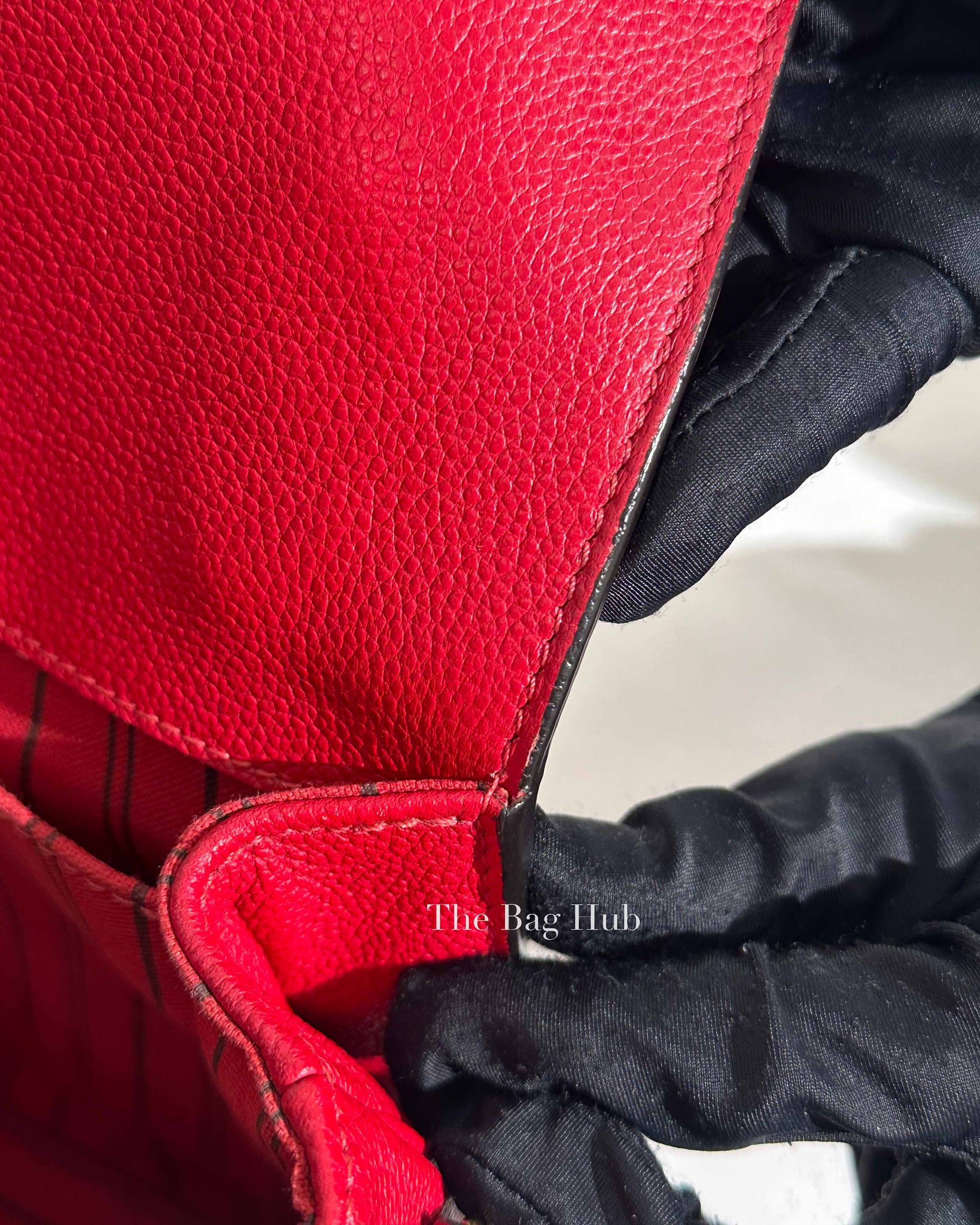 Louis Vuitton Cherry Empreinte Leather Pochette Metis Sling Bag