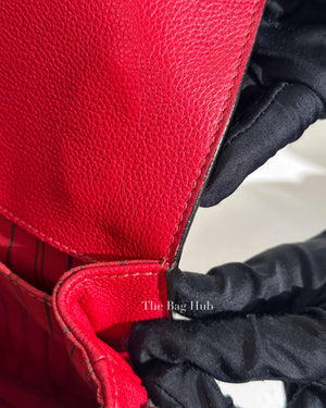 Louis Vuitton Cherry Empreinte Leather Pochette Metis Sling Bag